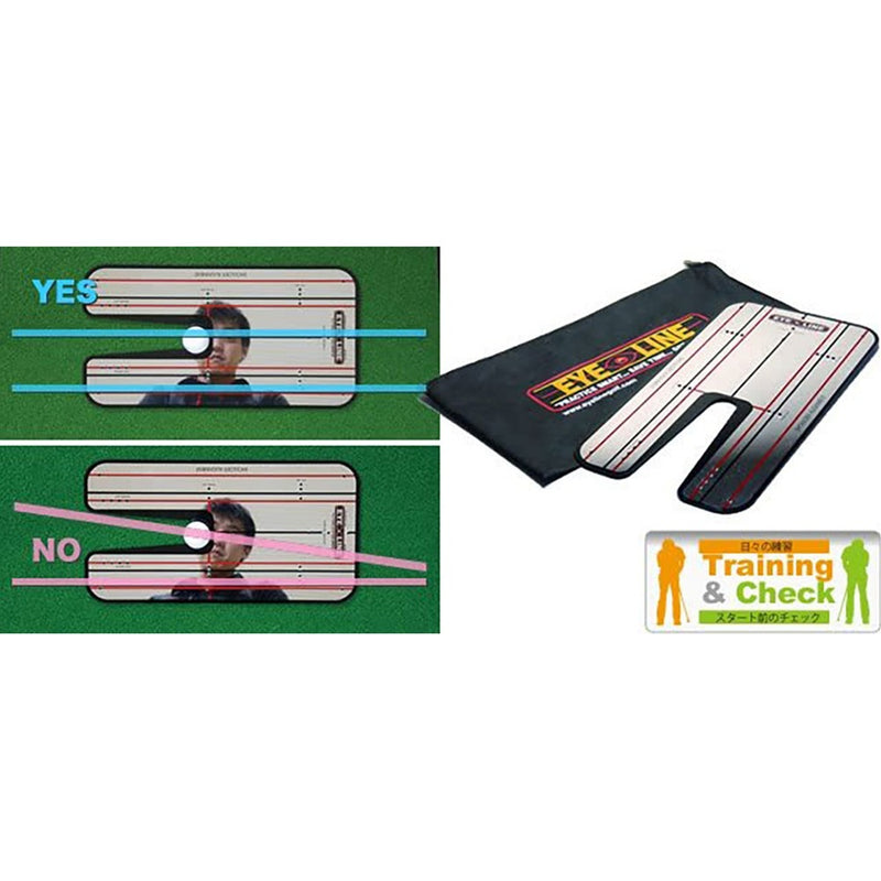 ベストスポーツ EYELINE GOLF（アイラインゴルフ）製品。EYELINE GOLF クラシックパッティングミラー 25FW ELG-MR11
