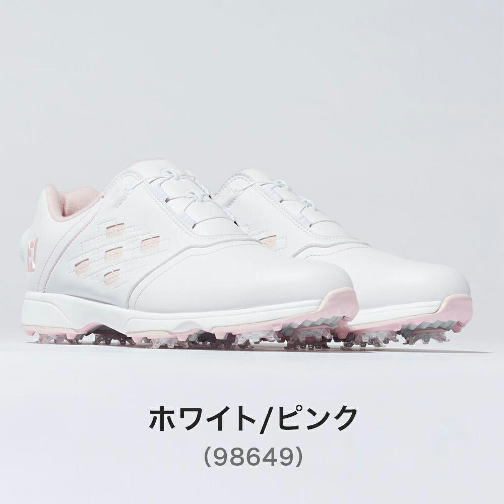 FootJoy EコンフォートBoaゴルフシューズ 白（レディス）2023モデル WOMEN'S イーコンフォート BOA 2023年モデル - FootJoy Japan