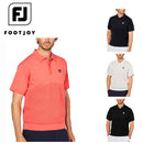 ベストスポーツ FOOTJOY（フットジョイ）製品。FOOTJOY 編地切替半袖セーターポロ 25SS FJ-S25-S01