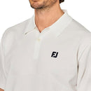 ベストスポーツ FOOTJOY（フットジョイ）製品。FOOTJOY 編地切替半袖セーターポロ 25SS FJ-S25-S01