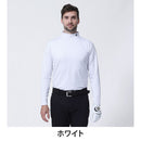 ベストスポーツ FOOTJOY（フットジョイ）製品。FOOTJOY フラワーアイコン蓄熱保温長袖モックネックシャツ 23FW FJ-F23-S11