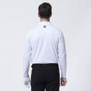 ベストスポーツ FOOTJOY（フットジョイ）製品。FOOTJOY フラワーアイコン蓄熱保温長袖モックネックシャツ 23FW FJ-F23-S11