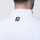 ベストスポーツ FOOTJOY（フットジョイ）製品。FOOTJOY フラワーアイコン蓄熱保温長袖モックネックシャツ 23FW FJ-F23-S11
