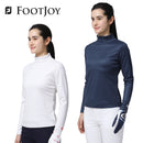 ベストスポーツ FOOTJOY（フットジョイ）製品。FOOTJOY シェブロンプリント サーモライト長袖保温タートルネックシャツ 23FW FJW-F23-S04