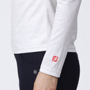 ベストスポーツ FOOTJOY（フットジョイ）製品。FOOTJOY シェブロンプリント サーモライト長袖保温タートルネックシャツ 23FW FJW-F23-S04