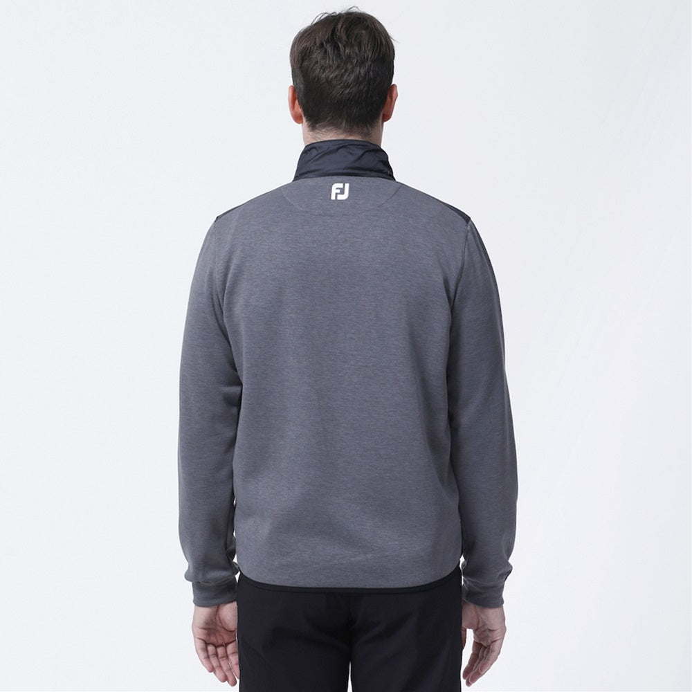 Footjoy lambswool clearance half zip sweater