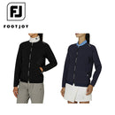 ベストスポーツ FOOTJOY（フットジョイ）製品。FOOTJOY WOMEN'S TWINSOF 撥水ファブリックミックス 長袖フルジップクルーネックジャケット 24FW FJW-F24-O01