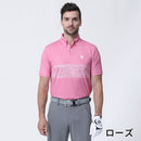 ベストスポーツ FOOTJOY（フットジョイ）製品。FOOTJOY  トロピカルリーフ柄半袖ボタンダウンシャツ 23FW FJ-F23-S01