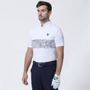 ベストスポーツ FOOTJOY（フットジョイ）製品。FOOTJOY  トロピカルリーフ柄半袖ボタンダウンシャツ 23FW FJ-F23-S01