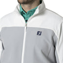 ベストスポーツ FOOTJOY（フットジョイ）製品。FOOTJOY MEN'S TWINSOF 撥水 長袖フルジップウィンドジャケット 24FW FJ-F24-O11