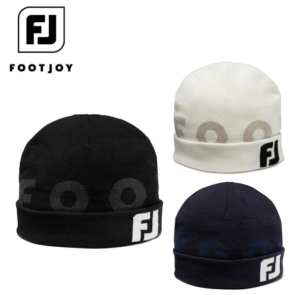 ゴルフ - ヘッドウェア FOOTJOY（フットジョイ）製品。FOOTJOY MEN'S 2way ビーニー 24FW FH24BLB