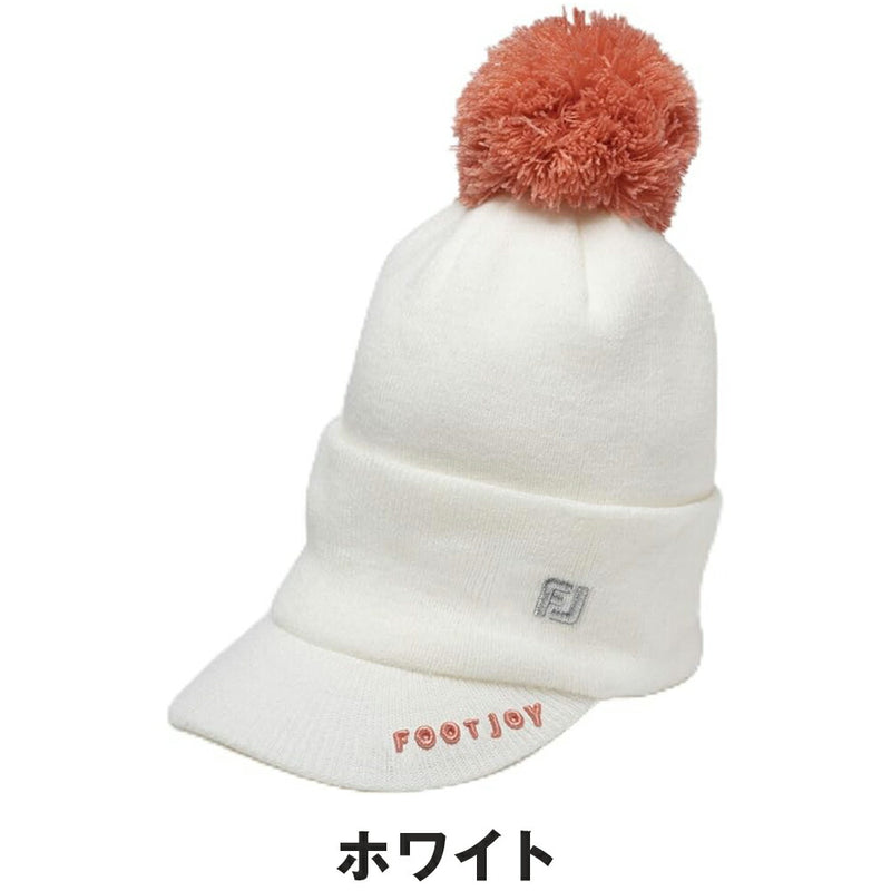 ベストスポーツ FOOTJOY（フットジョイ）製品。FOOTJOY WOMEN'S ボンボンブリムビーニー 24FW FH24BWPM