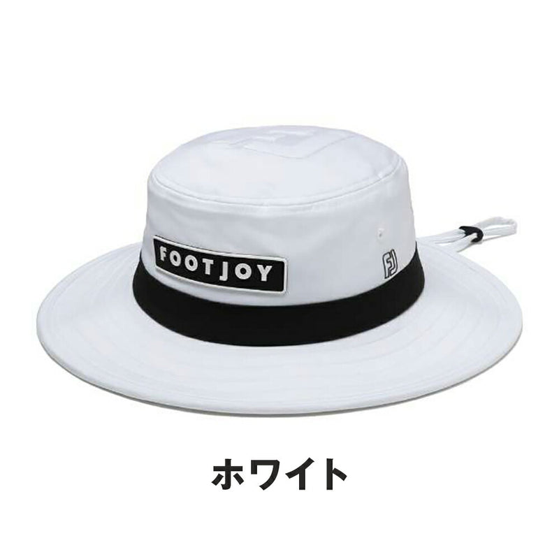 ベストスポーツ FOOTJOY（フットジョイ）製品。FOOTJOY MEN'S スクエアパッチバケットハット 24FW FH24WPBK