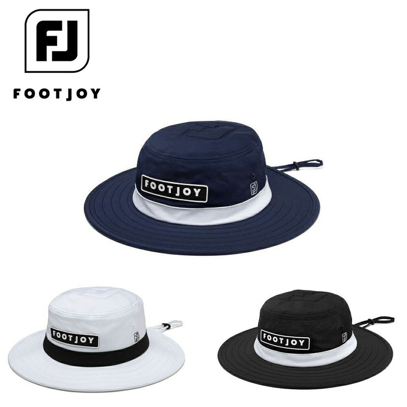 ベストスポーツ FOOTJOY（フットジョイ）製品。FOOTJOY MEN'S スクエアパッチバケットハット 24FW FH24WPBK