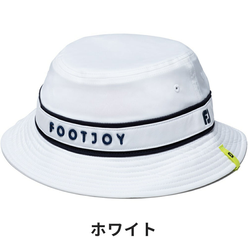 ベストスポーツ FOOTJOY（フットジョイ）製品。FOOTJOY ウィメンズ撥水バケットハット 24SS FH24WWBK