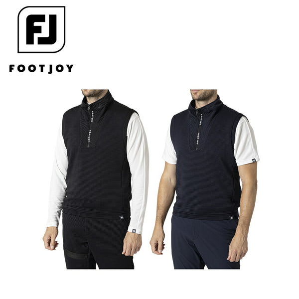 FOOTJOY（フットジョイ） FOOTJOY（フットジョイ）製品。FOOTJOY MEN'S ポコエット ハーフジップベスト 24FW FJ-F24-M01