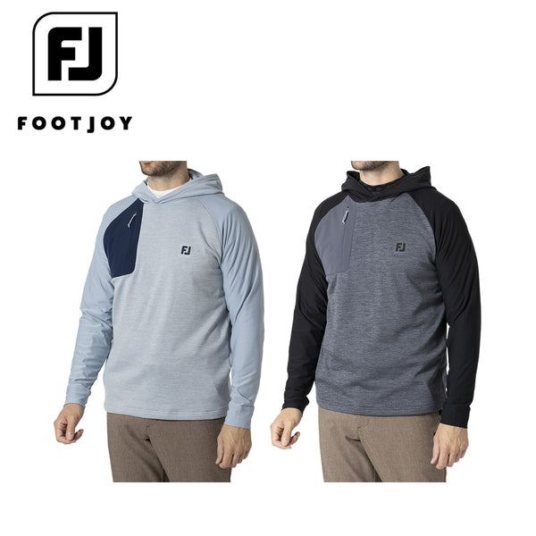 FOOTJOY（フットジョイ） FOOTJOY（フットジョイ）製品。FOOTJOY MEN'S ライトウェイトストレッチ 長袖プルオーバーフーディー 24FW FJ-F24-M13