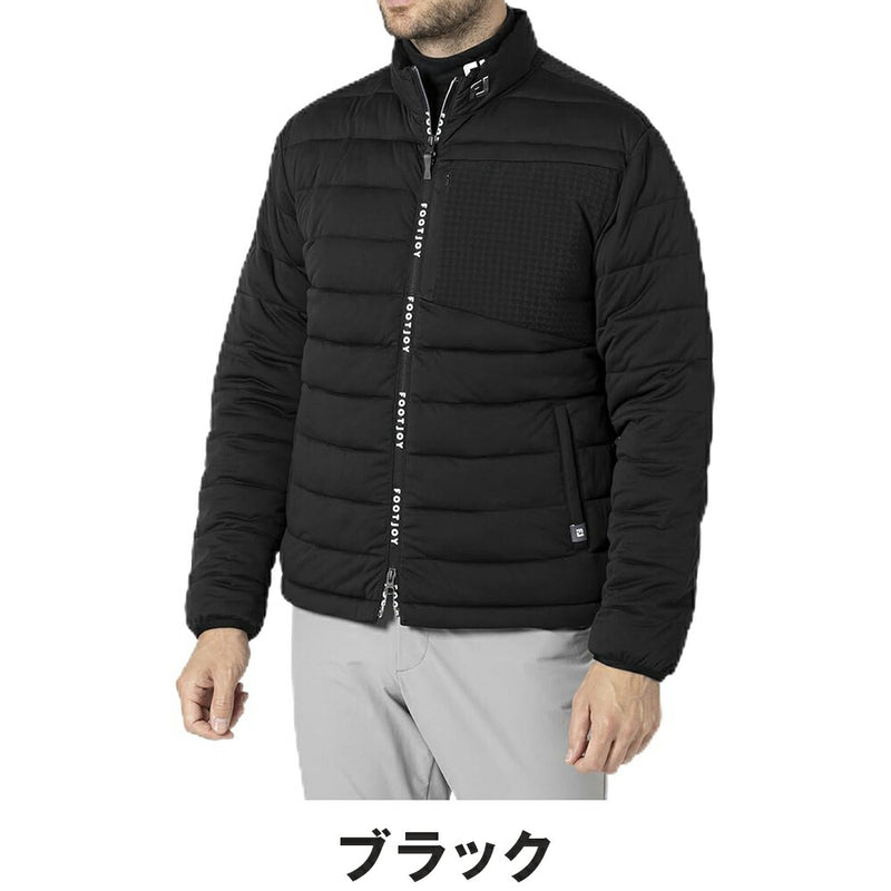 ベストスポーツ FOOTJOY（フットジョイ）製品。FOOTJOY 防風ニットラミネーション 長袖フルジップ中綿ジャケット 24FW FJ-F24-O03