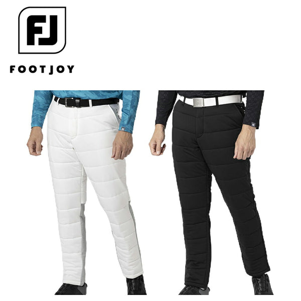 割引対象商品（3,000円以上） FOOTJOY（フットジョイ）製品。FOOTJOY 防風ニットラミネーション ファブリックミックス中綿パンツ 24FW FJ-F24-P05