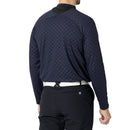 ベストスポーツ FOOTJOY（フットジョイ）製品。FOOTJOY 起毛FJエンボスプリント 長袖モックネックシャツ 24FW FJ-F24-S07