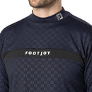 ベストスポーツ FOOTJOY（フットジョイ）製品。FOOTJOY 起毛FJエンボスプリント 長袖モックネックシャツ 24FW FJ-F24-S07