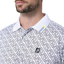 ベストスポーツ FOOTJOY（フットジョイ）製品。FOOTJOY FJアウトラインプリント半袖メッシュポロ 24SS FJ-S24-S02