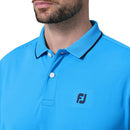 ベストスポーツ FOOTJOY（フットジョイ）製品。FOOTJOY FJモチーフジャカード半袖メッシュポロ 24SS FJ-S24-S03