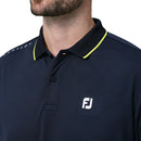 ベストスポーツ FOOTJOY（フットジョイ）製品。FOOTJOY FJモチーフジャカード半袖メッシュポロ 24SS FJ-S24-S03