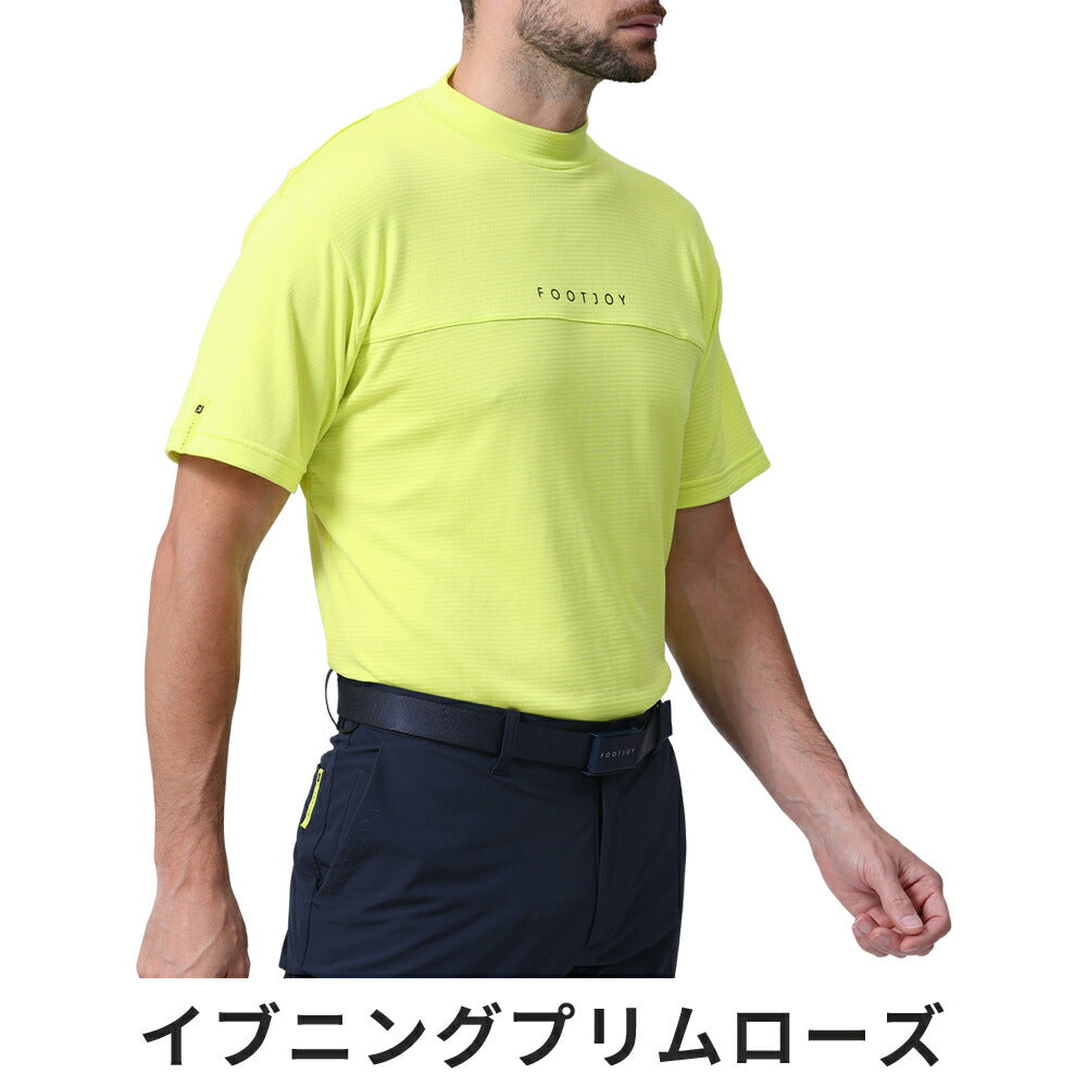 FOOTJOY モックネックセット チェストライン半袖モックネックシャツ - FootJoy Japan