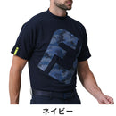 ベストスポーツ FOOTJOY（フットジョイ）製品。FOOTJOY ビッグFJロゴ半袖モックネックシャツ 24SS FJ-S24-S08