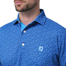 ベストスポーツ FOOTJOY（フットジョイ）製品。FOOTJOY ゴルフコースプリント半袖シャツ 24SS FJ-S24-S16