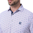 ベストスポーツ FOOTJOY（フットジョイ）製品。FOOTJOY ゴルフコースプリント半袖シャツ 24SS FJ-S24-S16