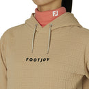 ベストスポーツ FOOTJOY（フットジョイ）製品。FOOTJOY WOMEN'S FJ キルティング 長袖プルオーバーフーディー 24FW FJW-F24-M04