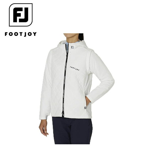 FOOTJOY（フットジョイ） FOOTJOY（フットジョイ）製品。FOOTJOY 防風ニットラミネーション 長袖フルジップ中綿2WAYジャケット 24FW FJW-F24-O03