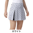 ベストスポーツ FOOTJOY（フットジョイ）製品。FOOTJOY FJアウトラインプリントスカート 24SS FJW-S24-P03