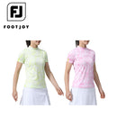 ベストスポーツ FOOTJOY（フットジョイ）製品。FOOTJOY タイダイプリント半袖モックネックシャツ 24SS FJW-S24-S01