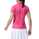 ベストスポーツ FOOTJOY（フットジョイ）製品。FOOTJOY FJアウトラインプリント半袖スキッパーポロ 24SS FJW-S24-S04