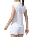 ベストスポーツ FOOTJOY（フットジョイ）製品。FOOTJOY ファブリックミックスノースリーブモックネックシャツ 24SS FJW-S24-S06