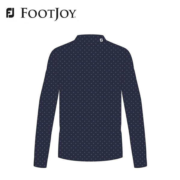 FOOTJOY（フットジョイ） FOOTJOY（フットジョイ）製品。FOOTJOY  フラワーアイコン蓄熱保温長袖モックネックシャツ 23FW FJ-F23-S11