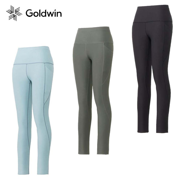 店舗良い Goldwin スムースハイライズレギンス レディース GCW14159 ウォーキング・ランニングウェア