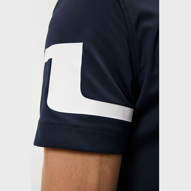ベストスポーツ J.LINDEBERG（ジェイリンドバーグ）製品。J.LINDEBERG 袖JLロゴポロ 25SS 07123250