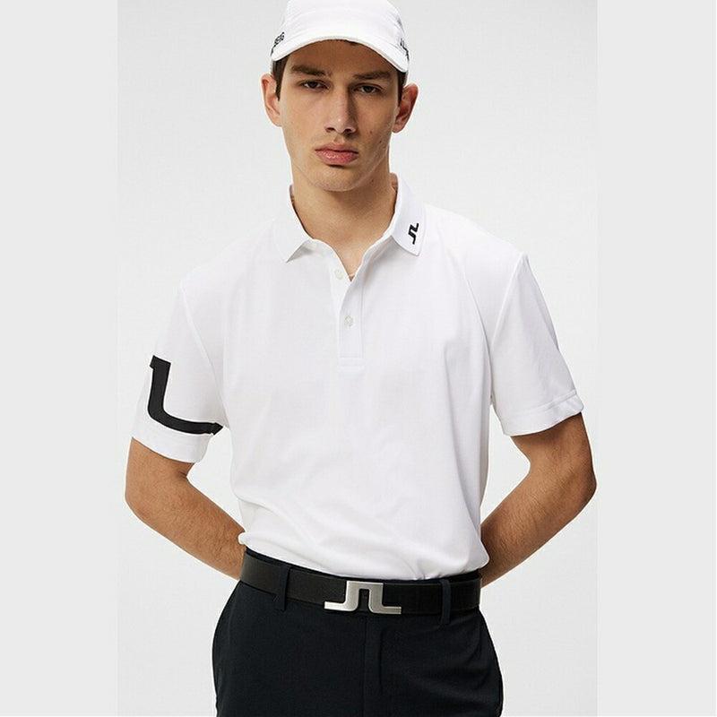 ベストスポーツ J.LINDEBERG（ジェイリンドバーグ）製品。J.LINDEBERG 袖JLロゴポロ 25SS 07123250