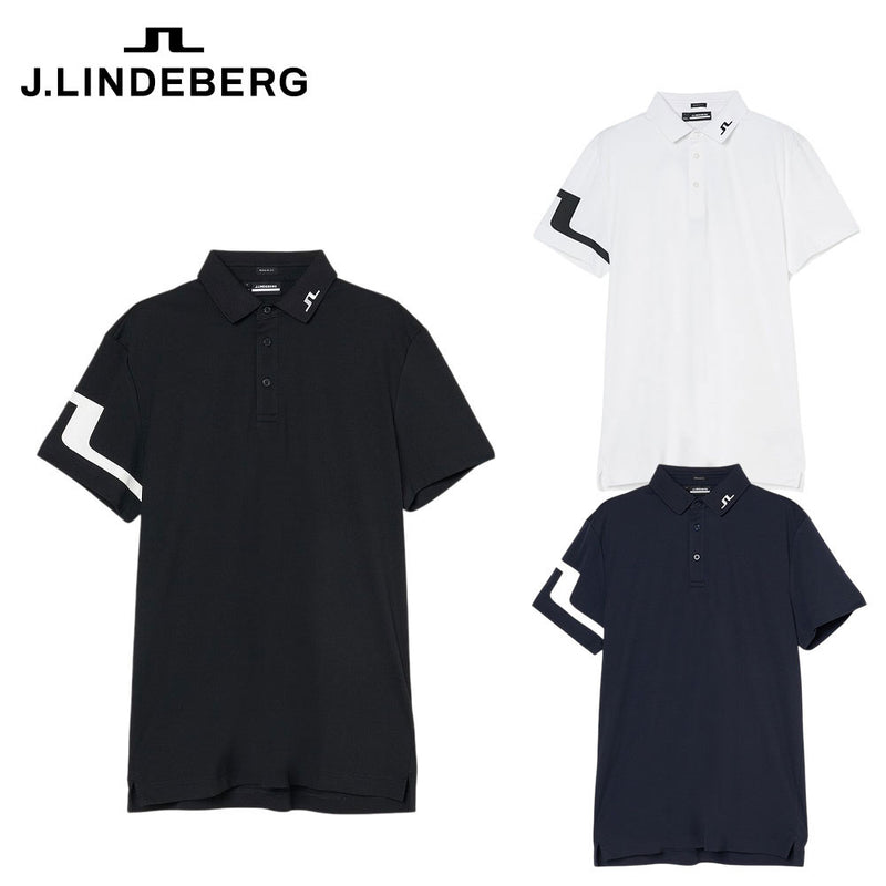 ベストスポーツ J.LINDEBERG（ジェイリンドバーグ）製品。J.LINDEBERG 袖JLロゴポロ 25SS 07123250