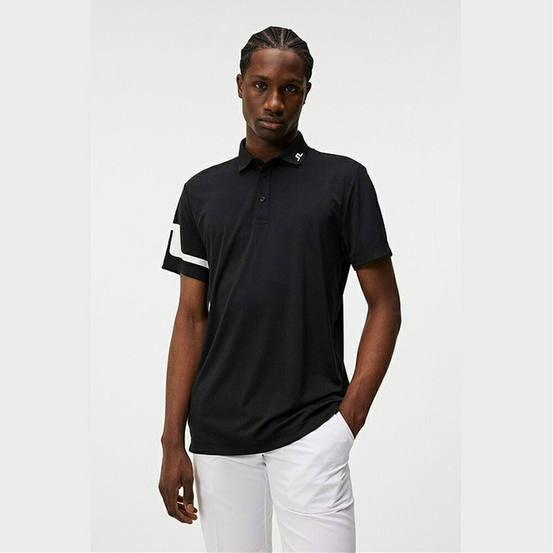 ベストスポーツ J.LINDEBERG（ジェイリンドバーグ）製品。J.LINDEBERG 袖JLロゴポロ 25SS 07123250