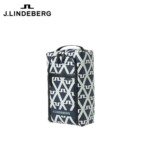 割引対象商品（3,000円以上） J.LINDEBERG（ジェイリンドバーグ）製品。J.LINDEBERG VESSELコラボ プリントシューズケース 24SS 07381404