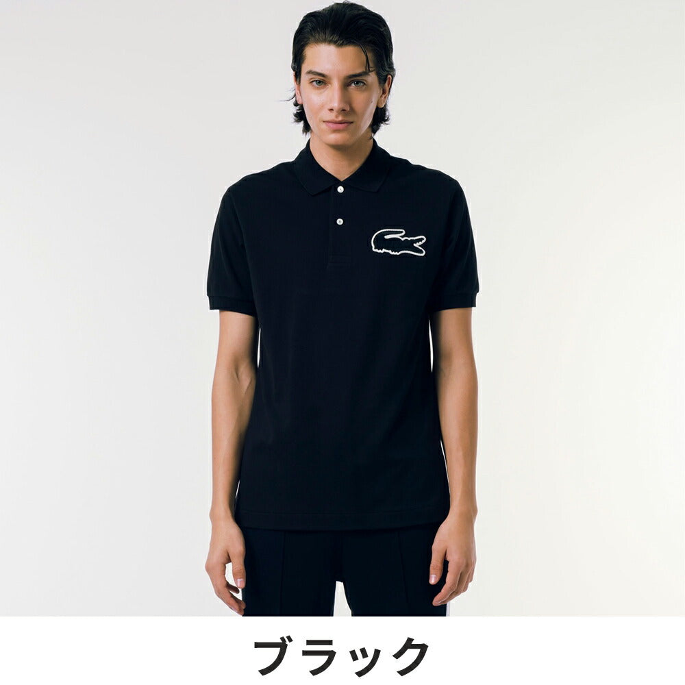 LACOSTE ラコステ ポロシャツ 半袖 メンズ リヨセルブレンド