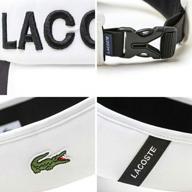 ベストスポーツ LACOSTE（ラコステ）製品。LACOSTE バイカラーバイザー 24SS RK1277J-99