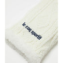 ベストスポーツ le coq sportif（ルコックスポルティフ）製品。le coq sportif ケーブル編み ミトン 25FW LG5FAZ50L