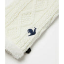 ベストスポーツ le coq sportif（ルコックスポルティフ）製品。le coq sportif ケーブル編み ミトン 25FW LG5FAZ50L