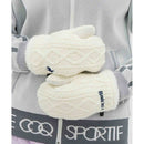 ベストスポーツ le coq sportif（ルコックスポルティフ）製品。le coq sportif ケーブル編み ミトン 25FW LG5FAZ50L